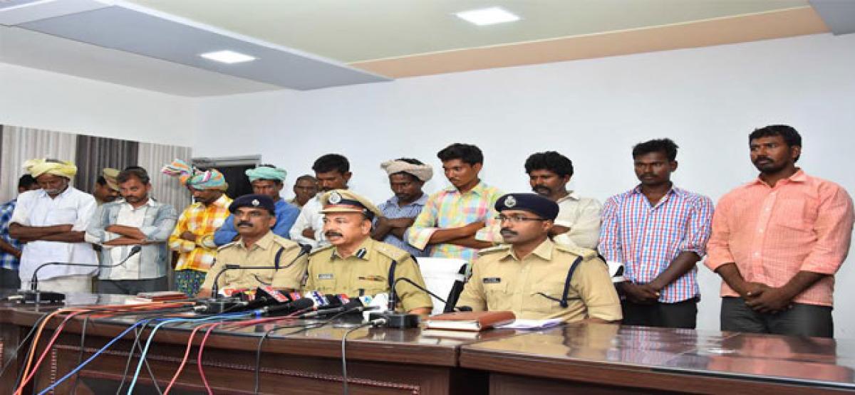 12 persons  arrested in YSRCP leader Narayana Reddy murder case
