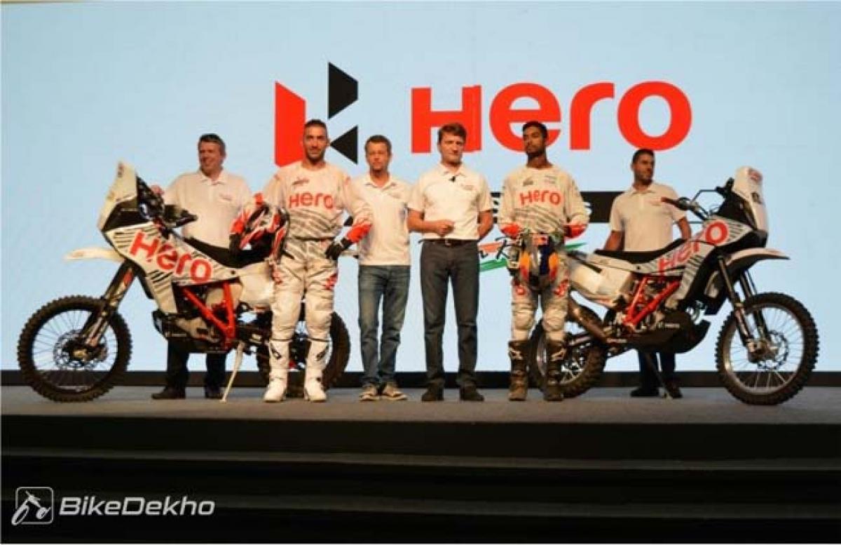 Know about The Hero MotoSports speedbrain 450 rally bike