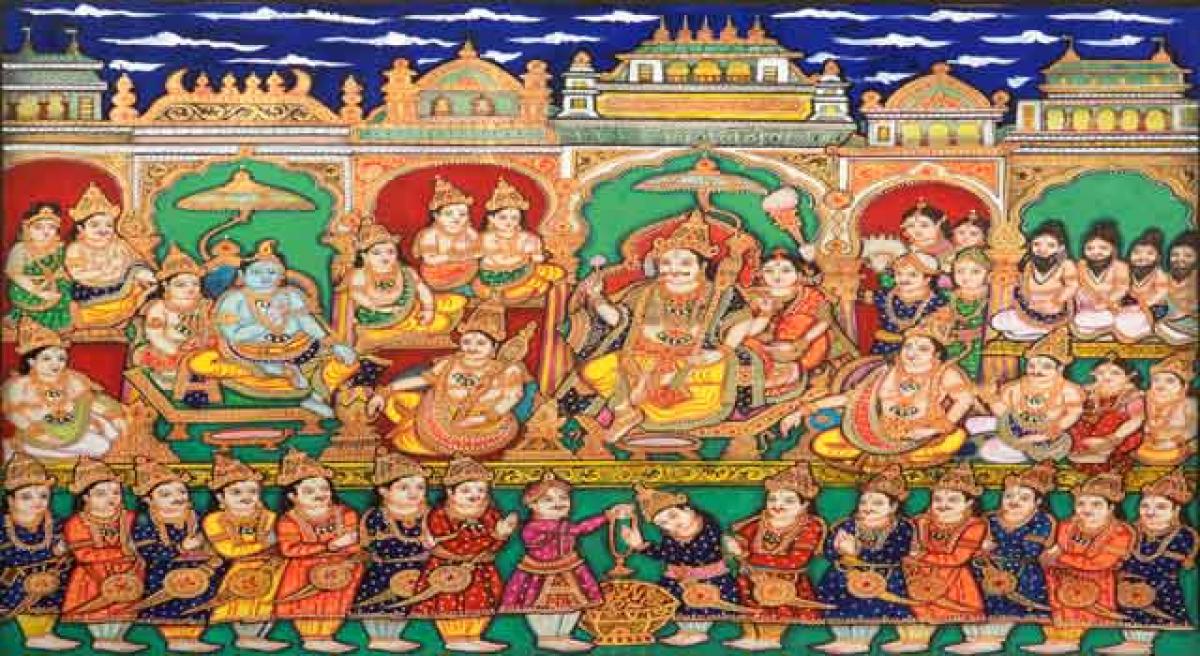 Origin of painting in India