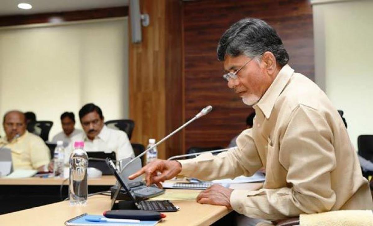 Chandrababu shifts base to dream city Amaravati