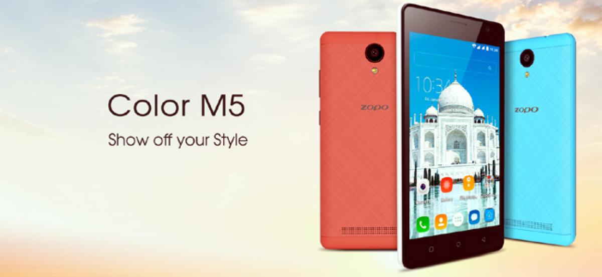 ZOPO launched another 4G VoLTE Smartphone, the Color M5 that supports 25+ Indian regional languages