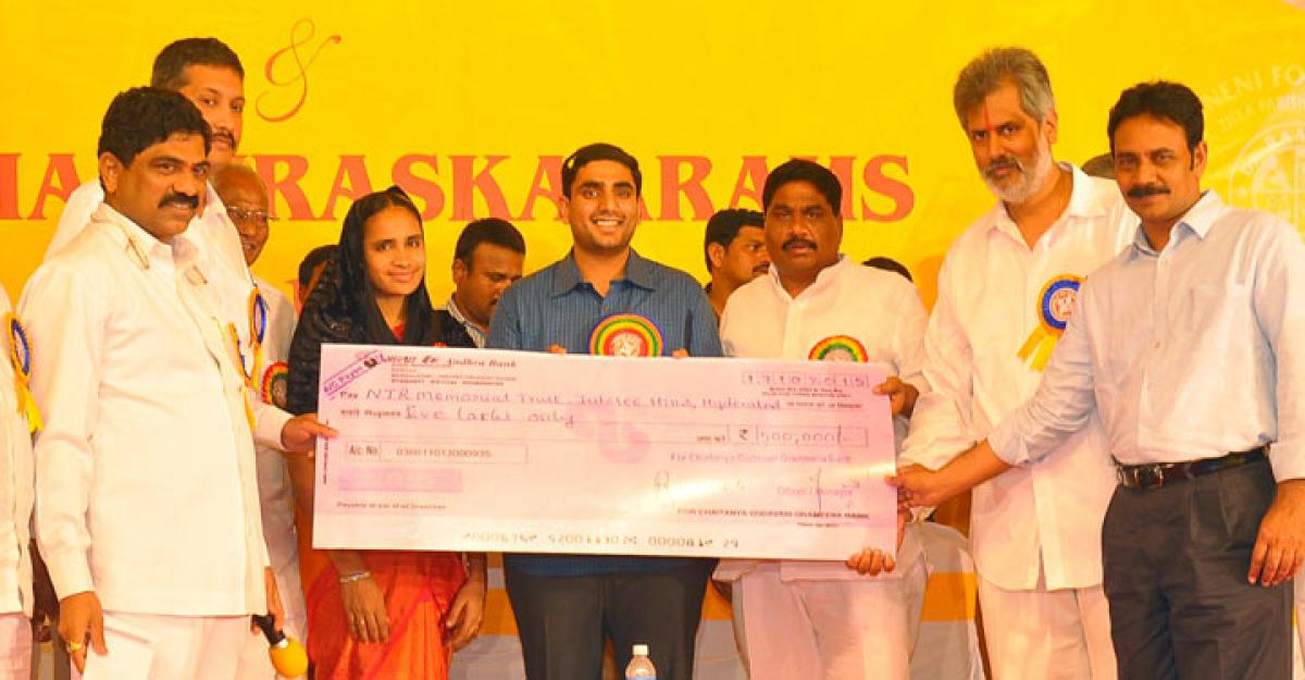 Fly high but never forget your motherland: Nara Lokesh