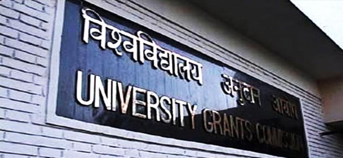 UGC for improving quality of ​higher education in Universities