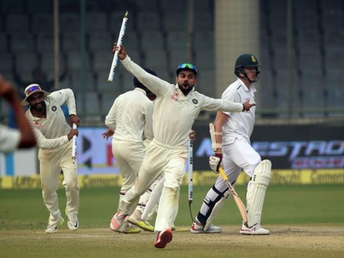 Indian cricket team reaction after defeating South Africa