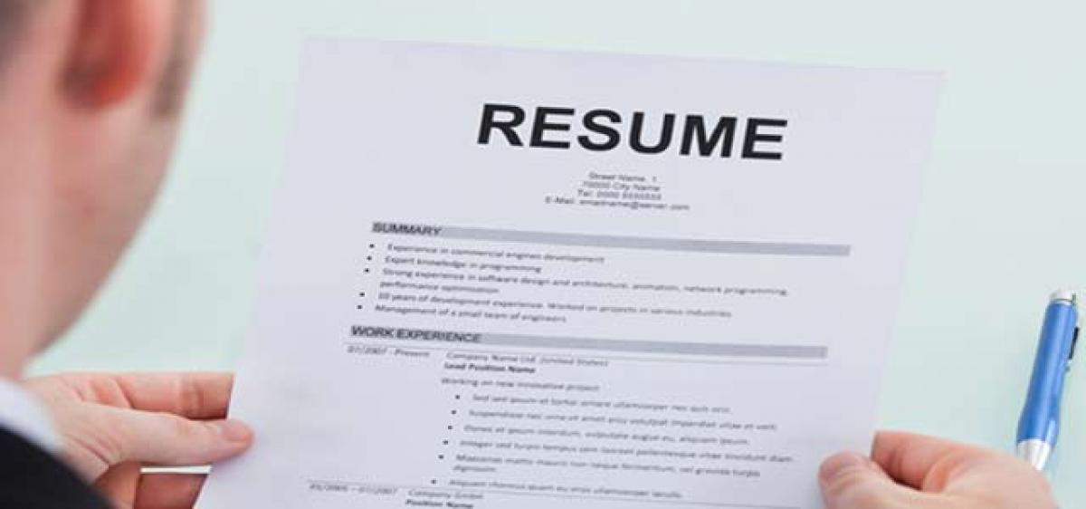 Challenge of resume preparation for Freshers