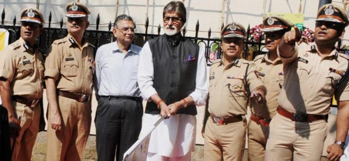 Big B inaugurates road safety week