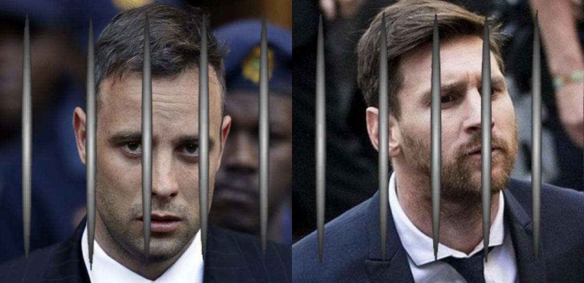 Messi, Pistorius get jail