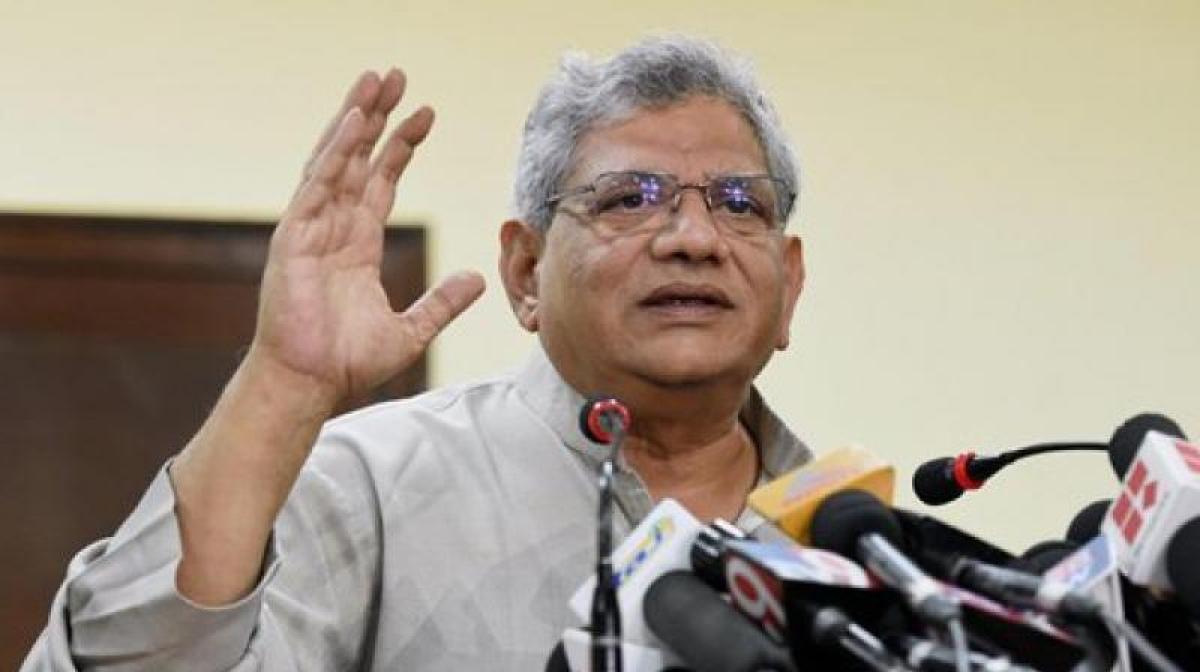 After Delhi and Bihar, BJP to get third ‘talaq’ in UP: Sitaram Yechury