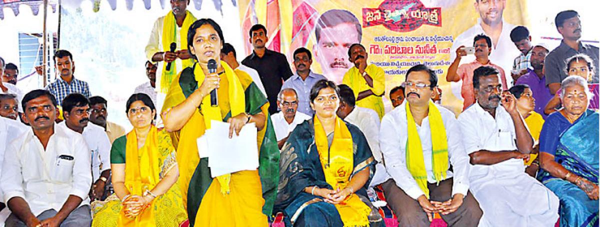 TDP govt pro-poor: Sunitha