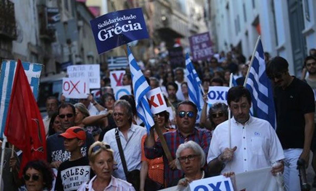Greece votes on financial future, government and maybe euro