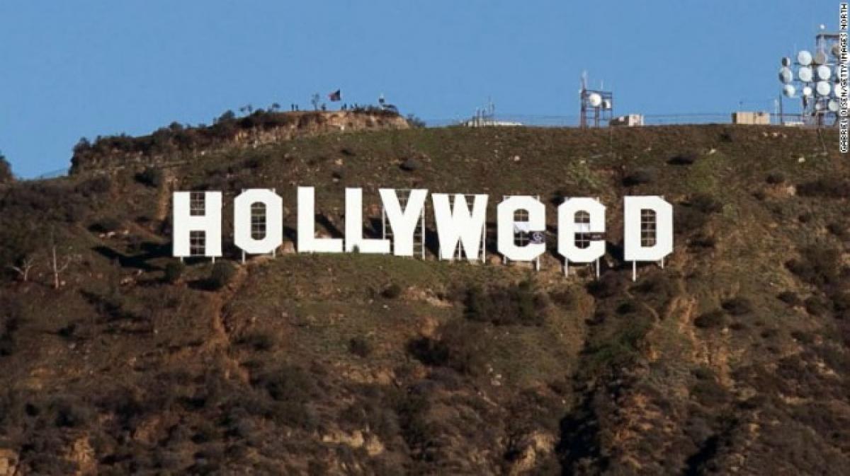 Hollywood sign vandalized to read Hollyweed