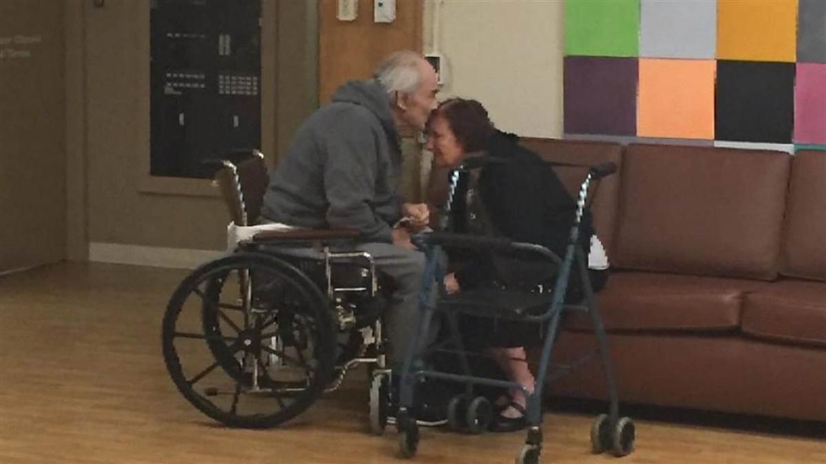 Canadian couple forced to live apart after 62 years of marriage