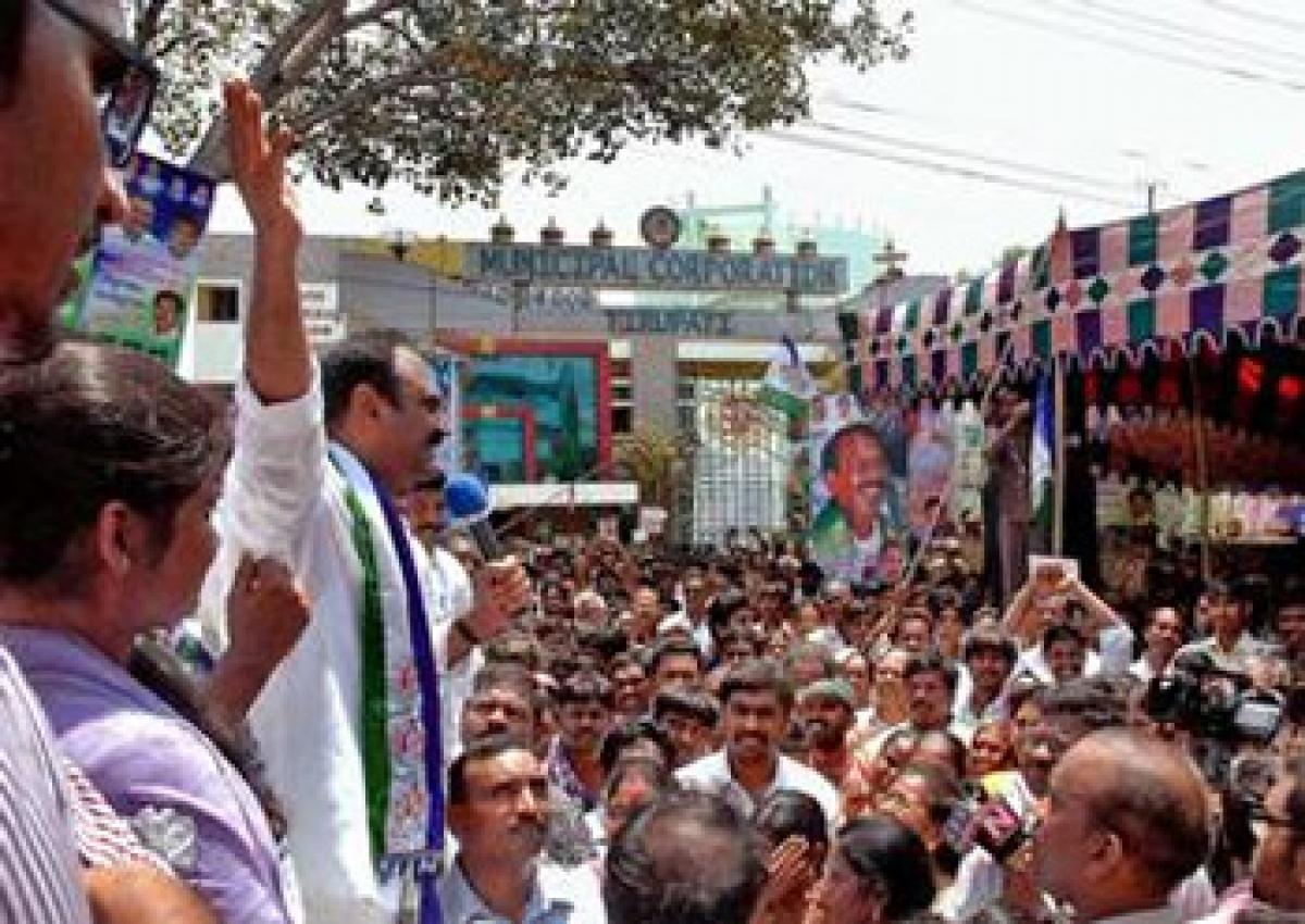 YSRCP demands case against Naidu