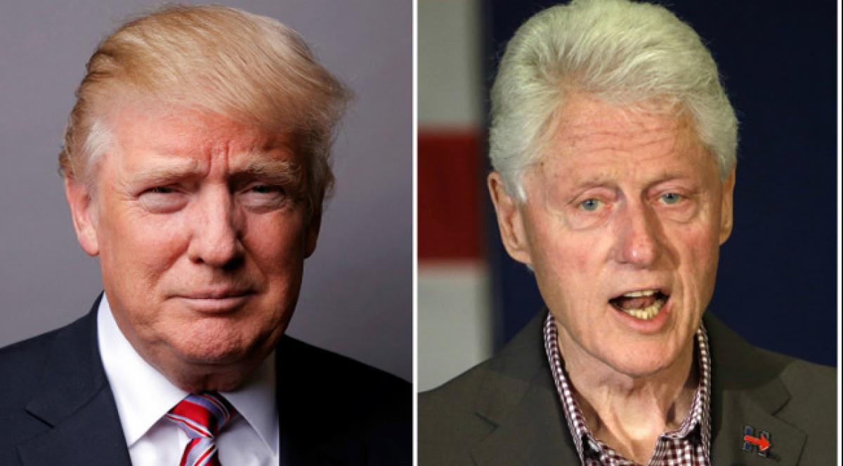 Trumps campaign to slam Hillary with Bill Clintons scandals 