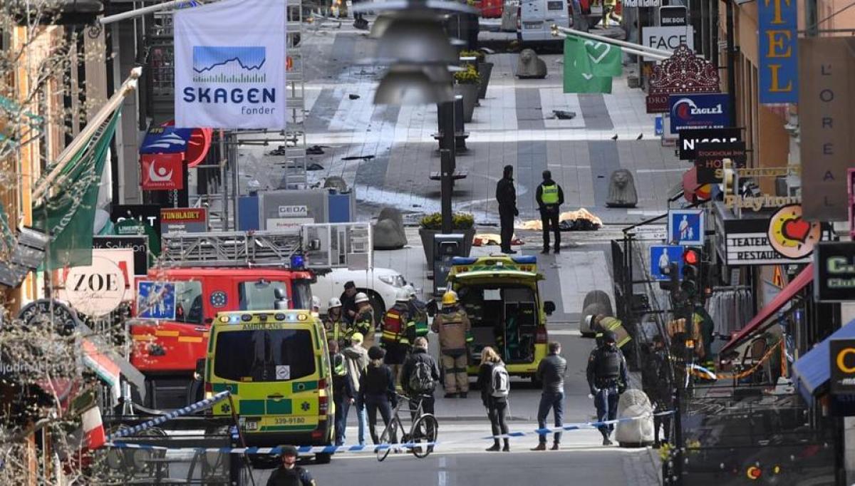 Stockholm terror attack: Uzbek man arrested for killing 4 with truck