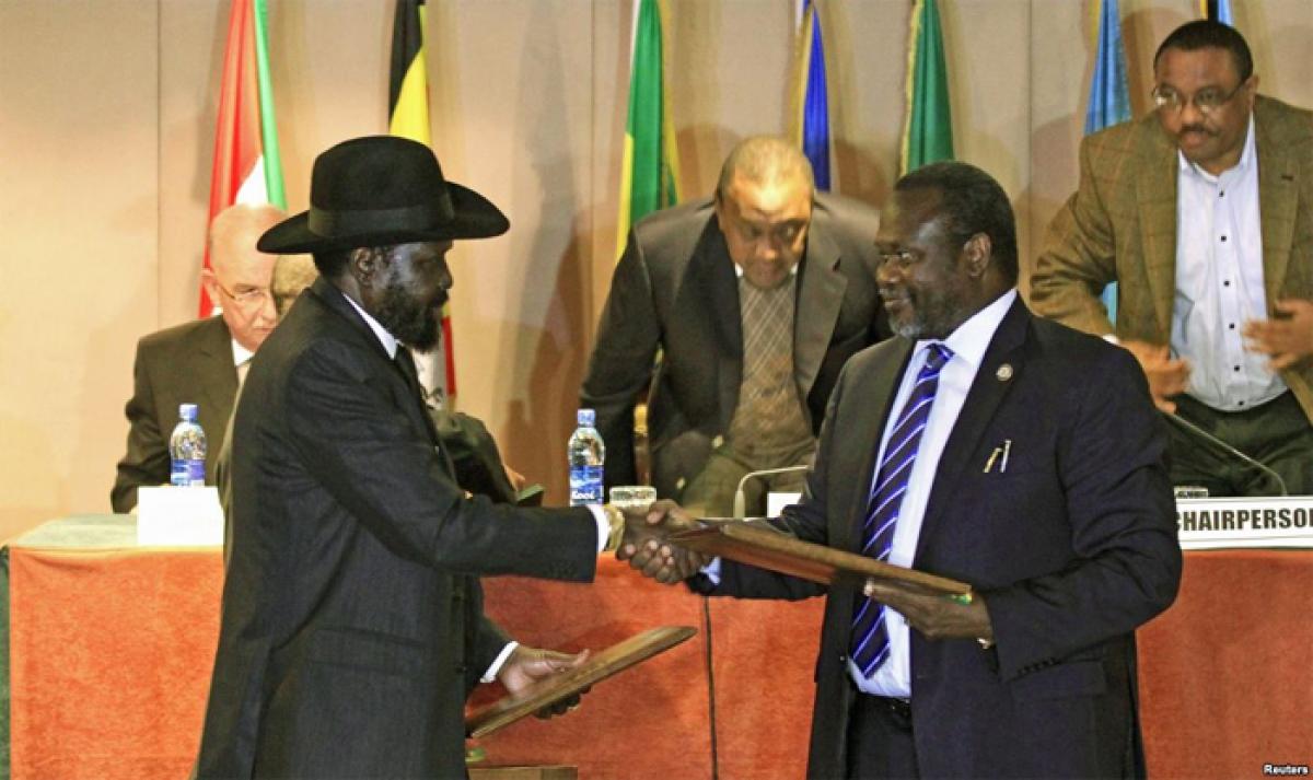 South Sudan inks peace pact with rebels