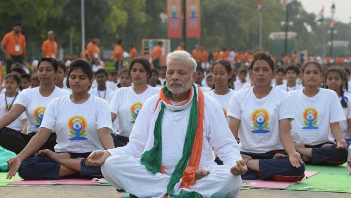 Rains Lash Lucknow Ahead Of PM Narendra Modis Yoga Event