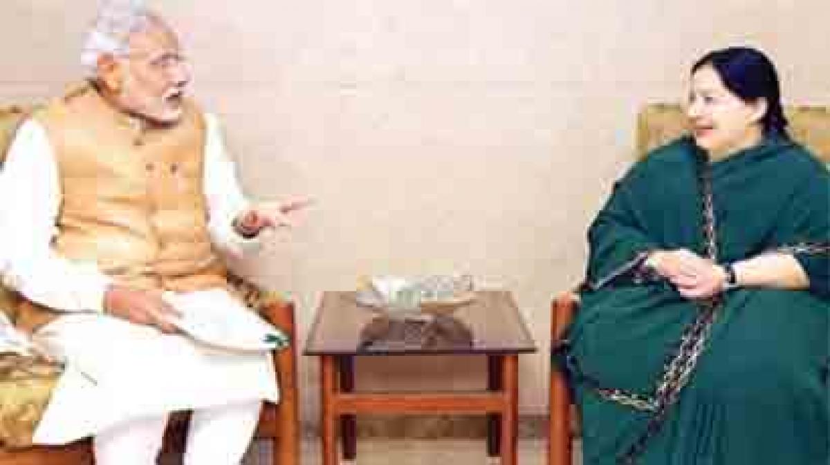 Expedite AIIMS project in Tamil Nadu, Jayalalithaa tells Modi