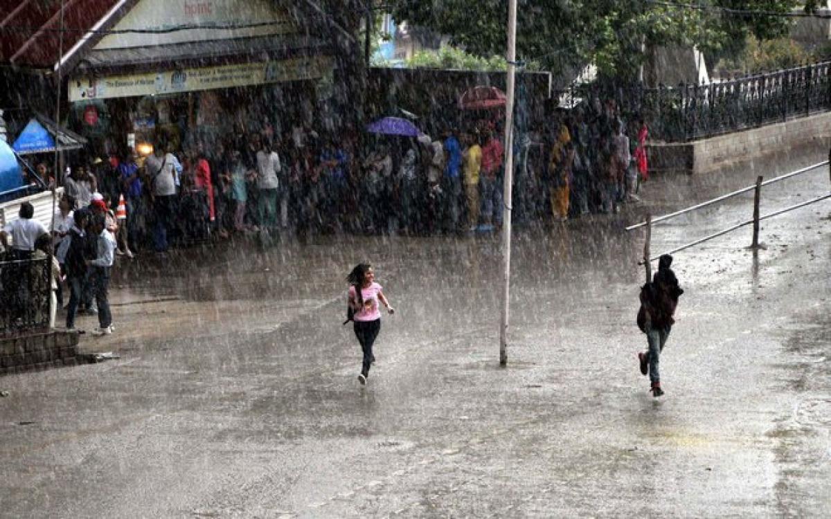Moderate rainfall in Himachal