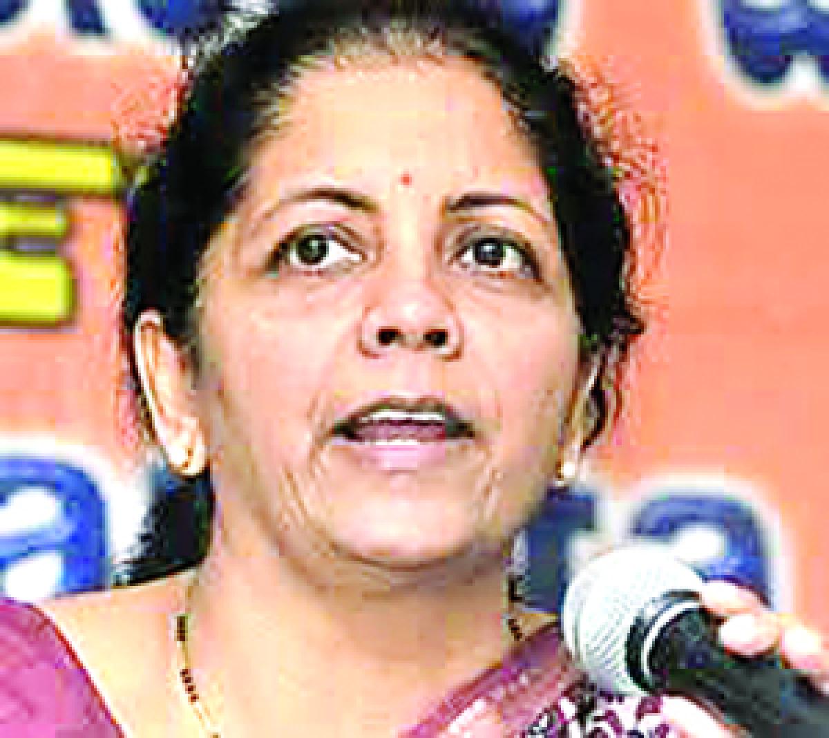 Blame Sonia if session washed out: Nirmala