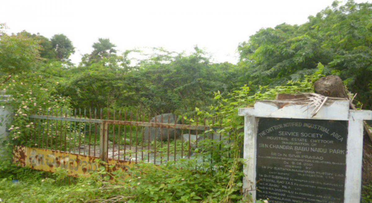 Chandrababu Naidu Park turns into public toilet
