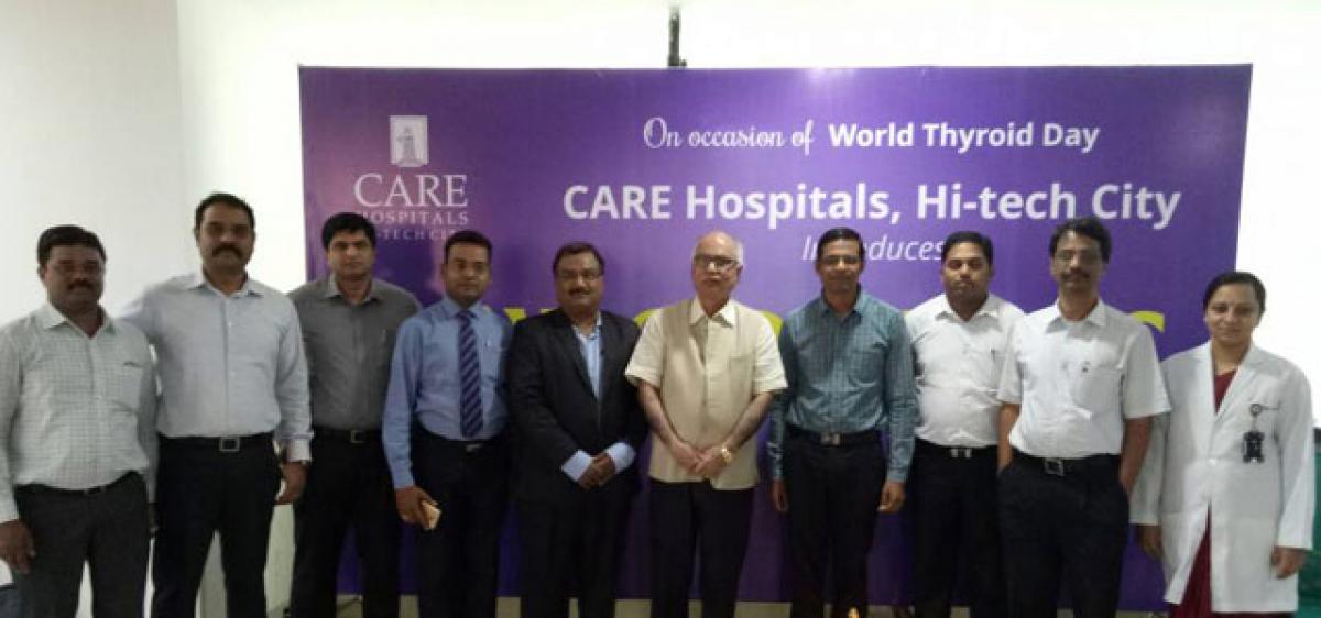 Care Hospital launched thyroid care centre in Hyderabad