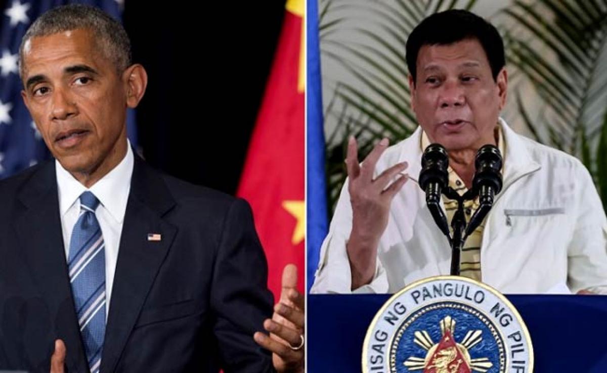 Barack Obama, Rodrigo Duterte come face to face after Filipino leaders insult