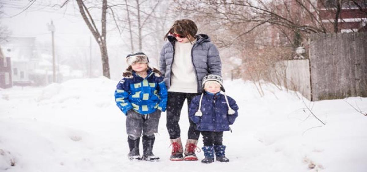 Winter footwear tips for children