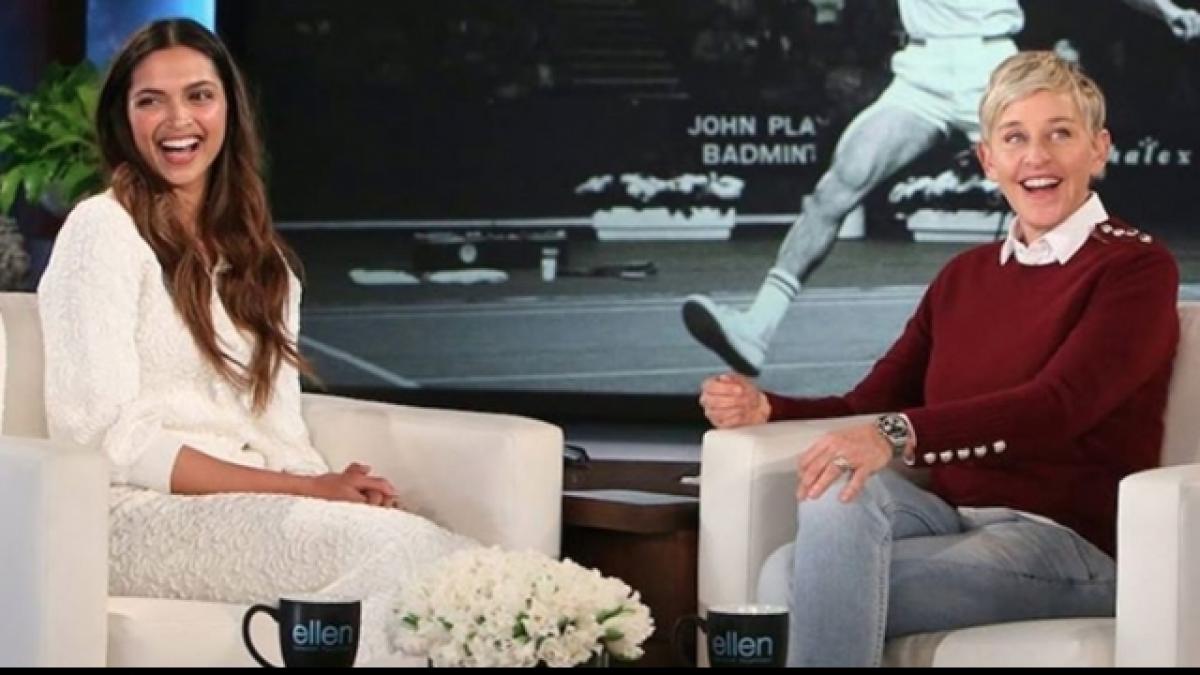 Ellen DeGeneres is an amazing person: Deepika Padukone