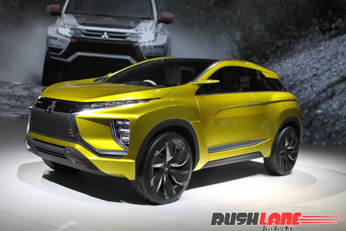 Spotted: Honda BR-V rival Mitsubishi concept crossover