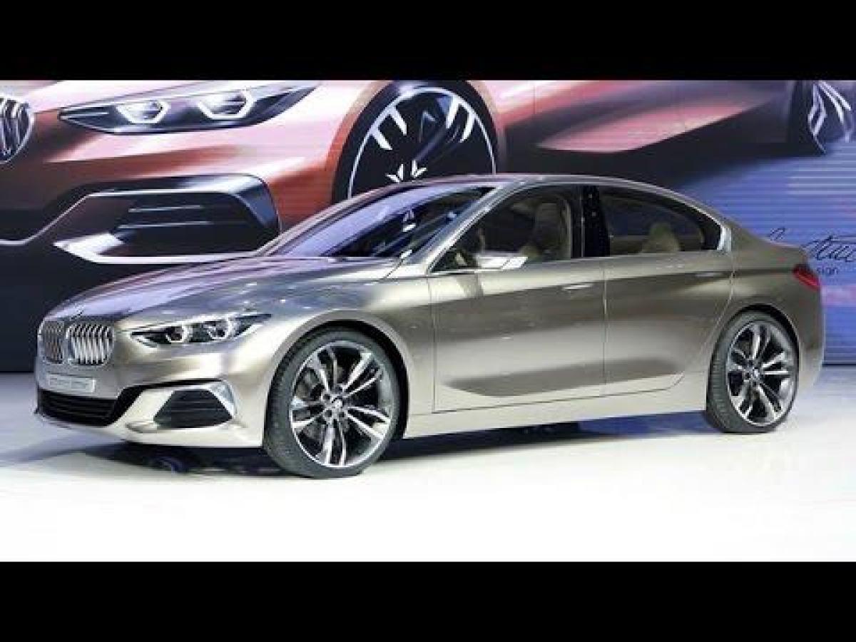 BMW unveils 1-series Sedan in China