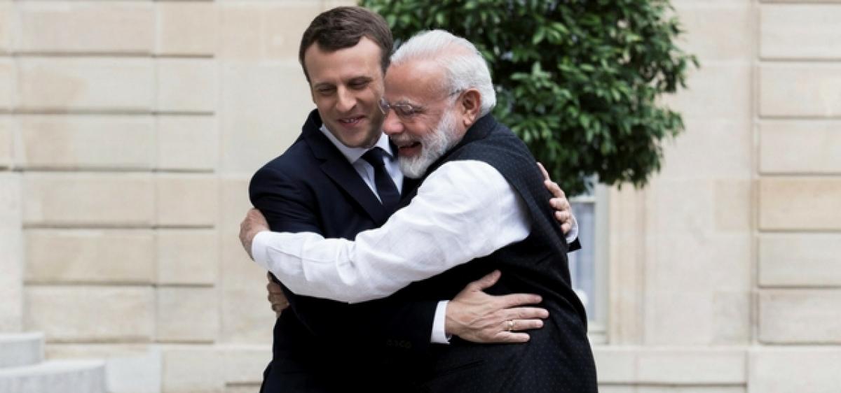 Modi, Macron vow to fight climate change