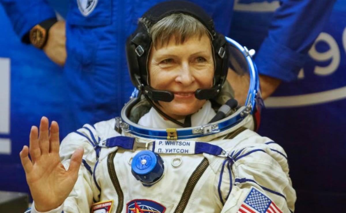 NASAs Peggy Whitson Takes Command Of Space Station