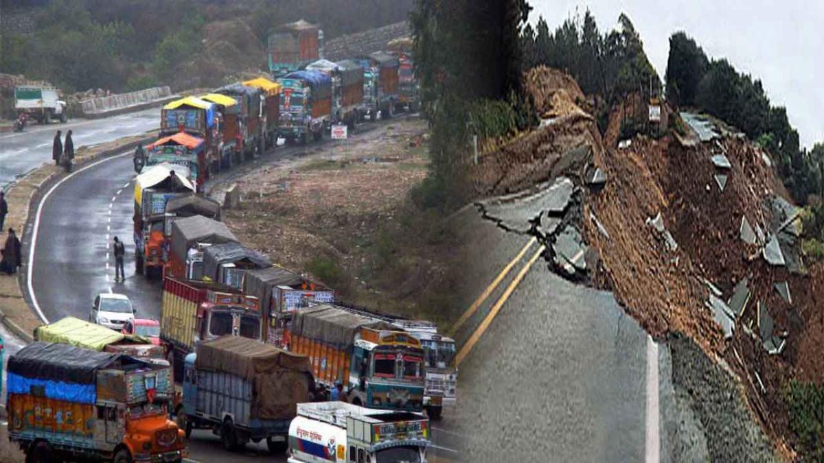 Jammu-Srinagar highway closed after landslides