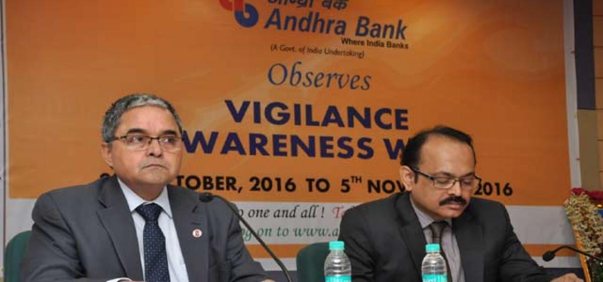 Vigilance Week at Andhra Bank