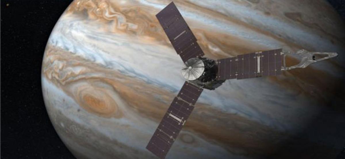 NASA’s Juno probe finds Earth-sized storms over Jupiter poles