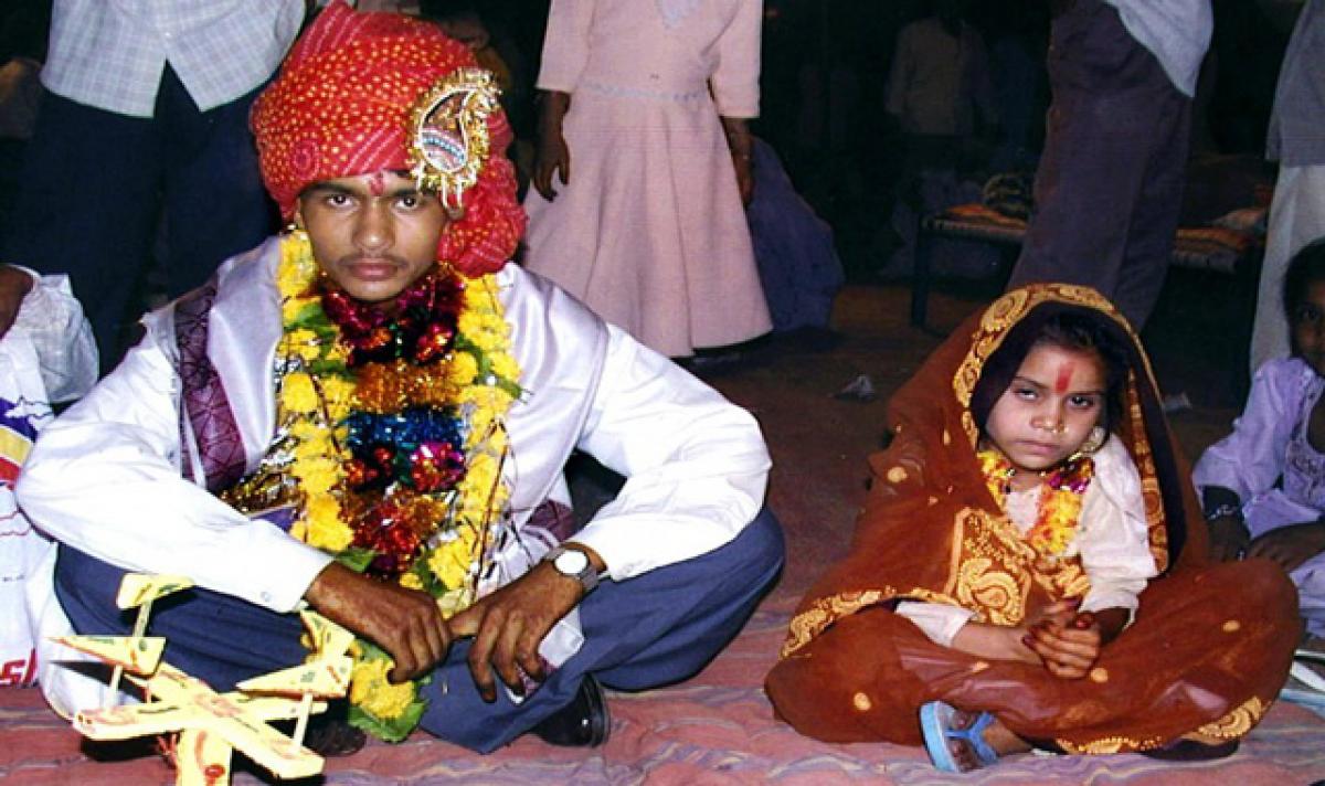 Child marriages rise in urban India