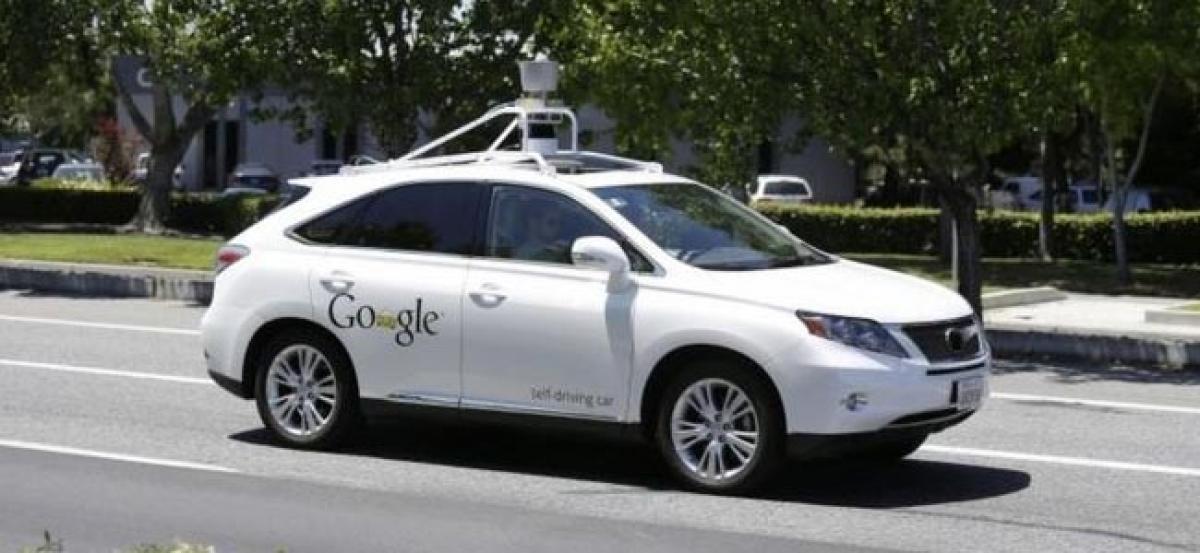 Googles self driving car hits bus