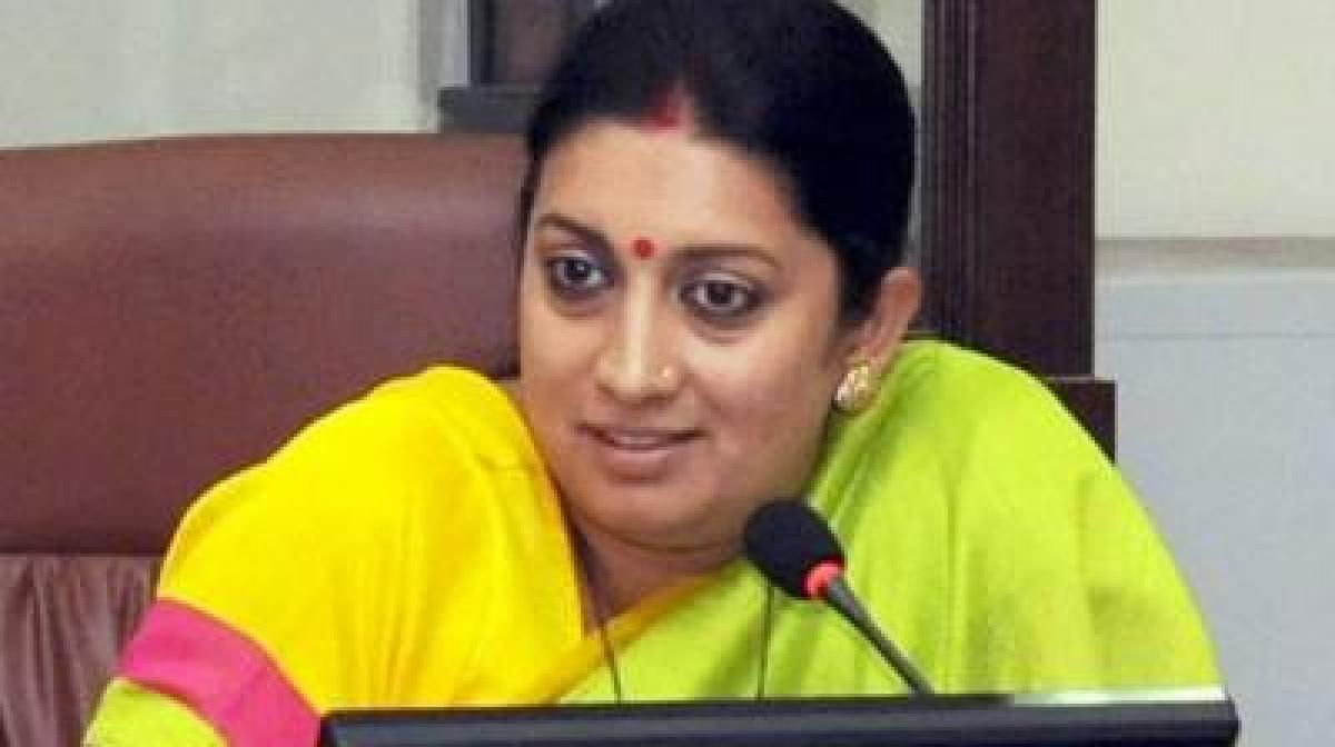 Don’t forget your roots, Smriti Irani tells students