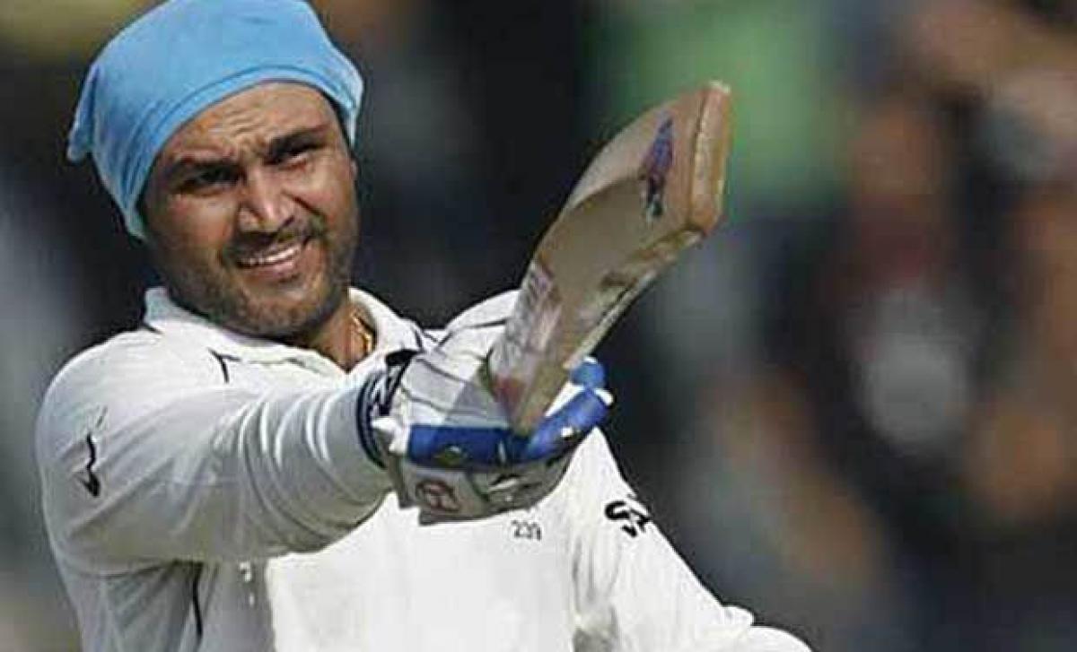 Emotional Sehwag bids tearful adieu to cricket while thanking colleagues