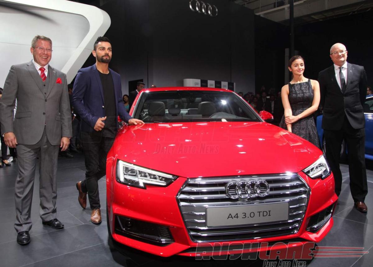 Audi A4 features price in India Auto Expo 2016