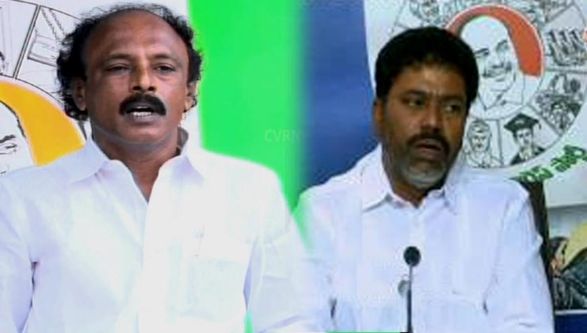 Chandrababu spoiling Jagans effort to bring special status to AP