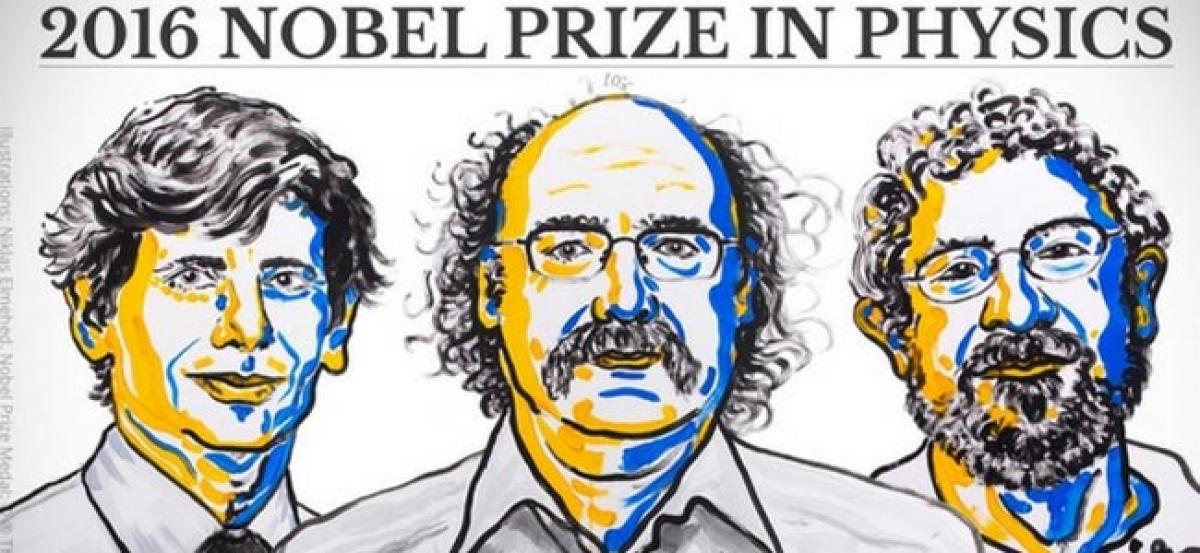 British trio win 2016 Nobel physics prize