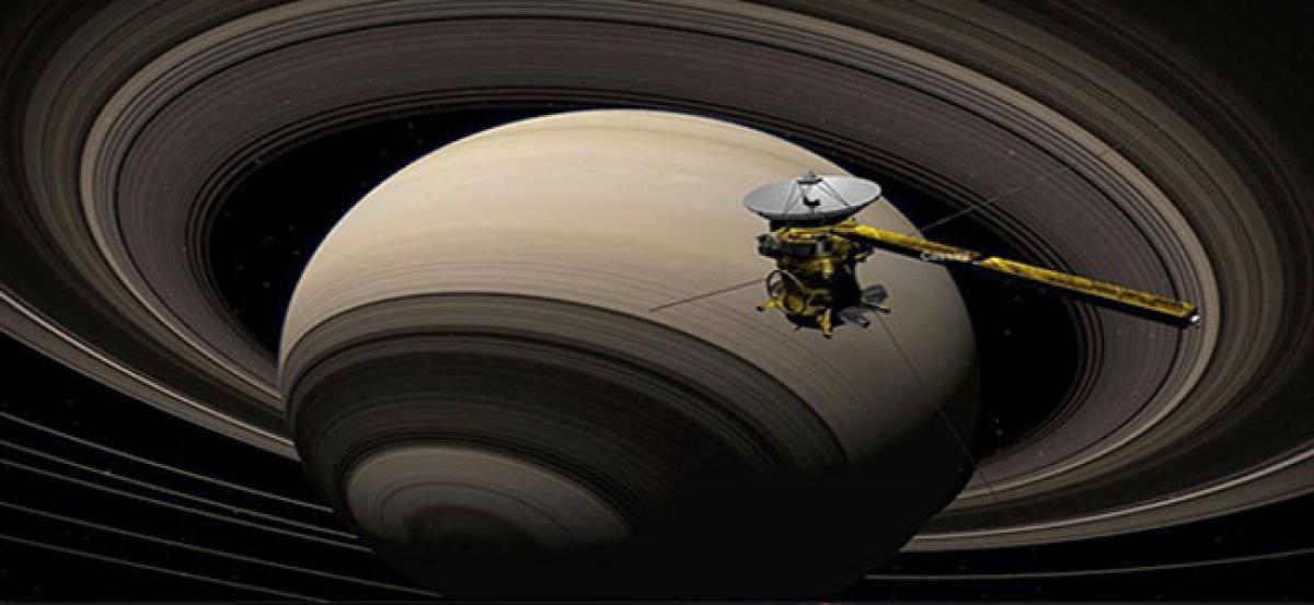 NASAs Cassini spacecraft  observes solstice arriving at Saturn
