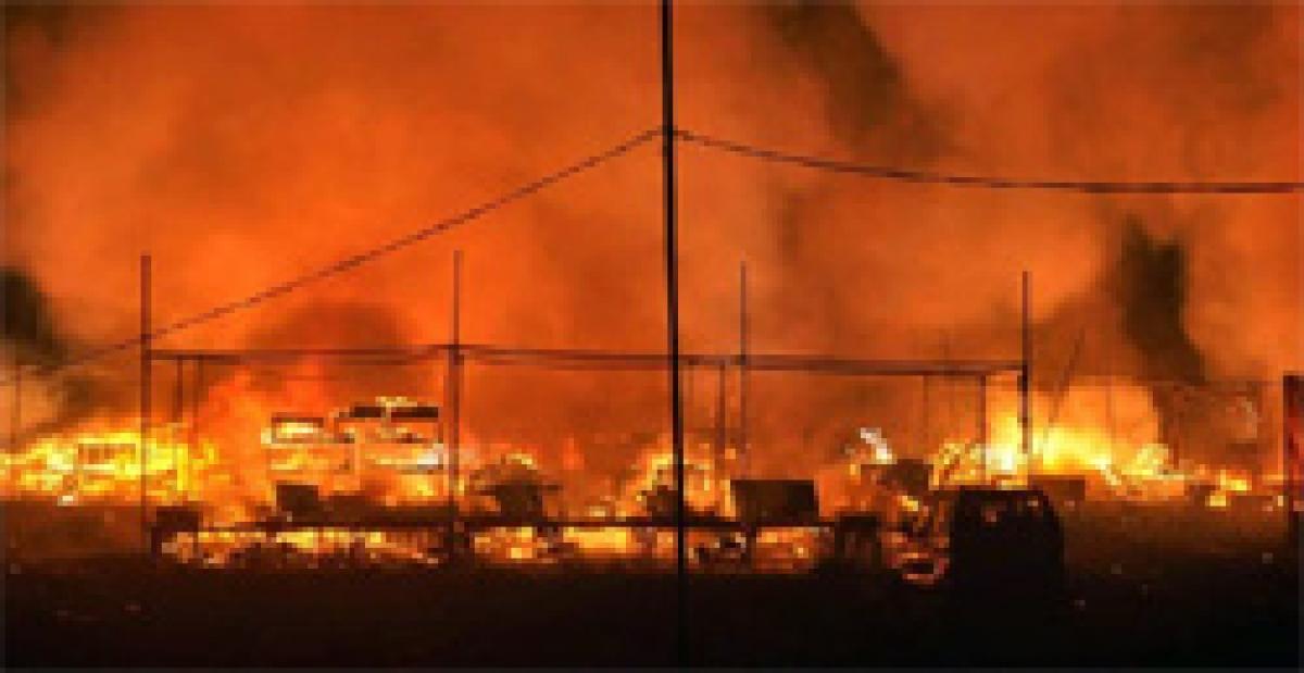 Blaze at Shimla market burns goods worth lakhs
