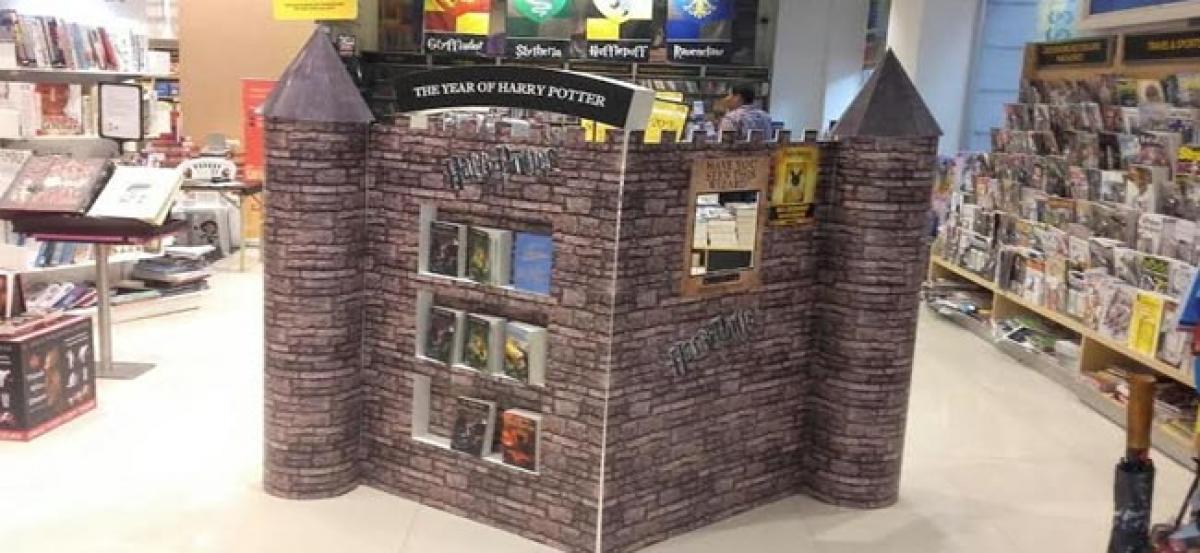 Potter mania hits crossword stores in India, for global book launch on 31st July.