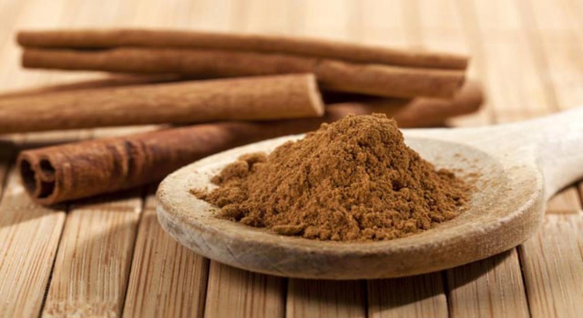 Cinnamon helps cool stomach