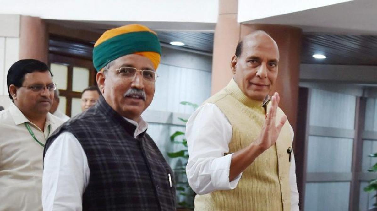 BJP does not discriminate on caste, religion: Rajnath Singh