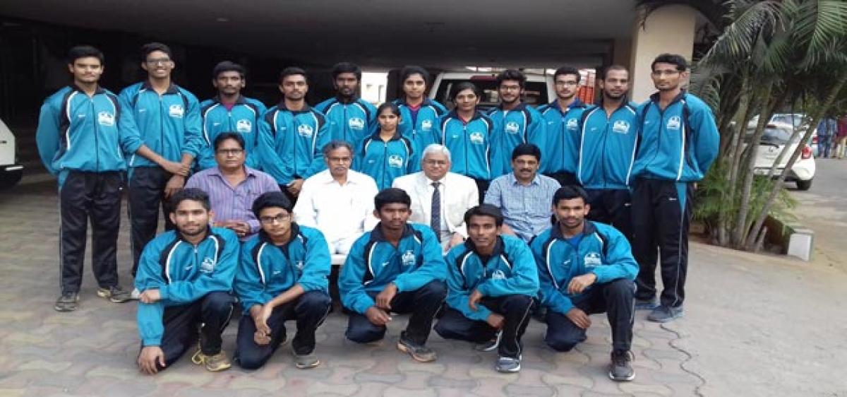 Dr NTR UHS selects athletics team for All India Inter University tourney