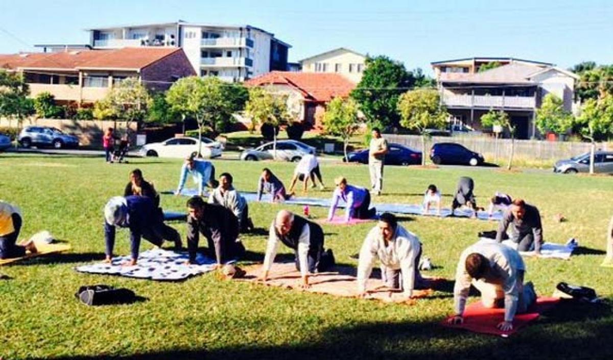 Australia Marks International Yoga Day